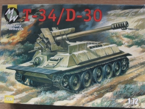 MILITARY WHEELS 1/72 7220 T-34/D-30